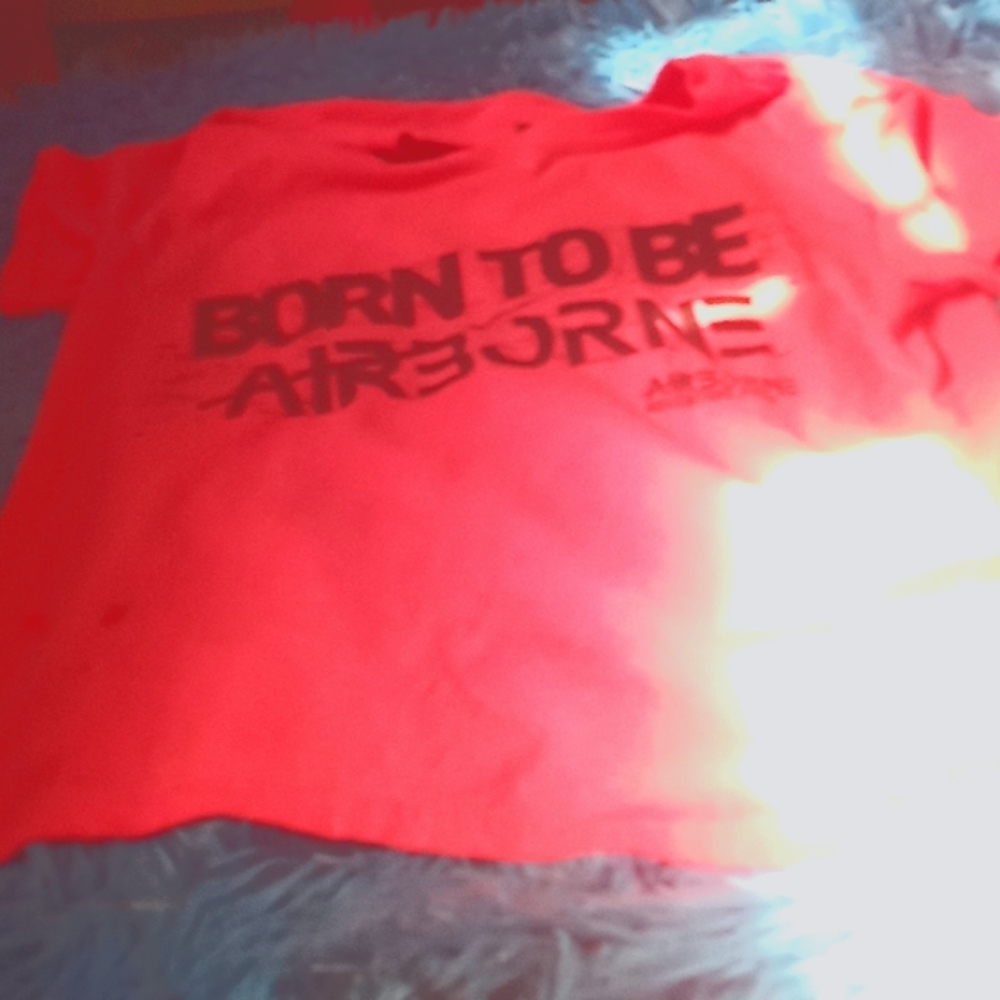 Born to Be air Born adventure tee shirt